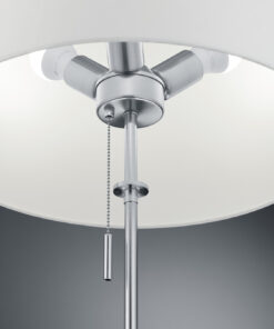 Φωτιστικό Δαπέδου Trio Lighting E27 Νίκελ Ματ Μεταλλικό 409100307