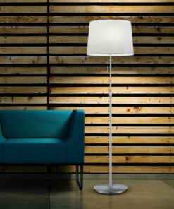 Φωτιστικό Δαπέδου Trio Lighting E27 Νίκελ Ματ Μεταλλικό 409100307