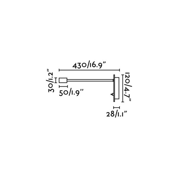 SAMI WHITE READER LAMP 3W 2700K FARO – 41023