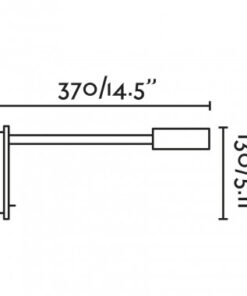 Faro Barcelona Juliet Φωτιστικό Τοίχου Νίκελ 3W 3000K – 41025N