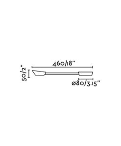 Faro Barcelona Boken Φωτιστικό Τοίχου Λευκό – 41031