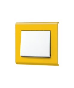 Πλαίσιο 1 θέσης κίτρινο Makel Manolya – 41074701