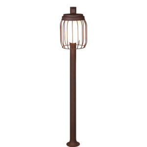 Φωτιστικό Δαπέδου Trio Lighting TUELA  1x E27 Σκουριά Χυτό Αλουμίνιο IP44  – 410860124
