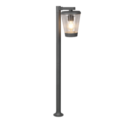 Κολωνάκι Trio Lighting E27 Ανθρακί Χυτό Αλουμίνιο IP44 – 411060142