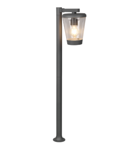 Κολωνάκι Trio Lighting E27 Ανθρακί Χυτό Αλουμίνιο IP44 – 411060142