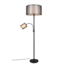 Φωτιστικό Δαπέδου Trio Lighting BURTON  1x E27 Μαύρο Ματ Μεταλλικό   – 411400232