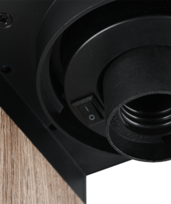 Φωτιστικό Κολωνάκι Δαπέδου σε Απόχρωση Ξύλου 100cm ARDILA με Αισθητήρα Νύχτας-Ημέρας 1x E27 IP44 Trio Lighting – 411660135