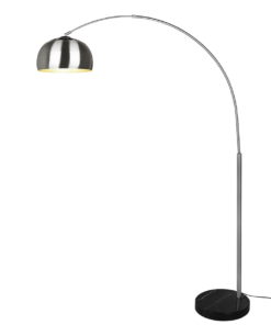 Φωτιστικό Δαπέδου Trio Lighting 1xE27 Νικελ Χρώματος – 411700107