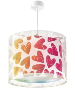 Cuore κρεμαστό εφηβικό φωτιστικό οροφής Ango – 41182