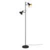 Φωτιστικό Δαπέδου Trio Lighting ROXIE  2x E14 Μαύρο Ματ Μεταλλικό   – 411900232