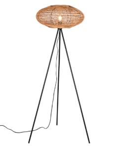 Φωτιστικό Δαπέδου Trio Lighting 1xE27 Μαύρου Χρώματος – 412300136