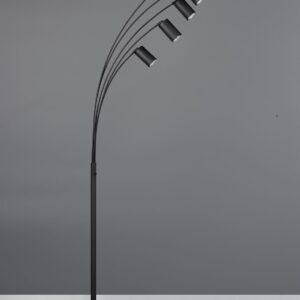 Φωτιστικό Δαπέδου Μαύρο Ματ Μεταλλικό MARLEY 5xGU10 Trio Lighting – 412400532