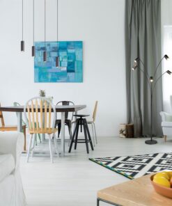 Φωτιστικό Δαπέδου Μαύρο Ματ Μεταλλικό MARLEY 5xGU10 Trio Lighting – 412400532