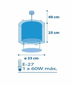 Planets κρεμαστό παιδικό φωτιστικό οροφής Ango – 41342