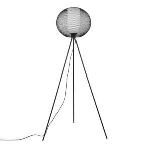 Φωτιστικό Δαπέδου Trio Lighting E27   Μαύρο Ματ Μεταλλικό    – 413900132