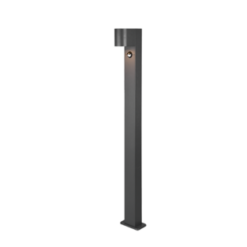 Κολωνάκι Trio Lighting ROYA 1x GU10 Ανθρακί Χυτό Αλουμίνιο IP44, Ανιχνευτής Κίνησης – 414260142 IP44 – – Motion sensor