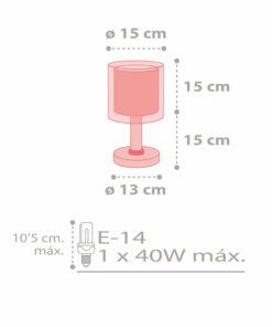 Color Rain κομοδίνου εφηβικό φωτιστικό Ango – 41431