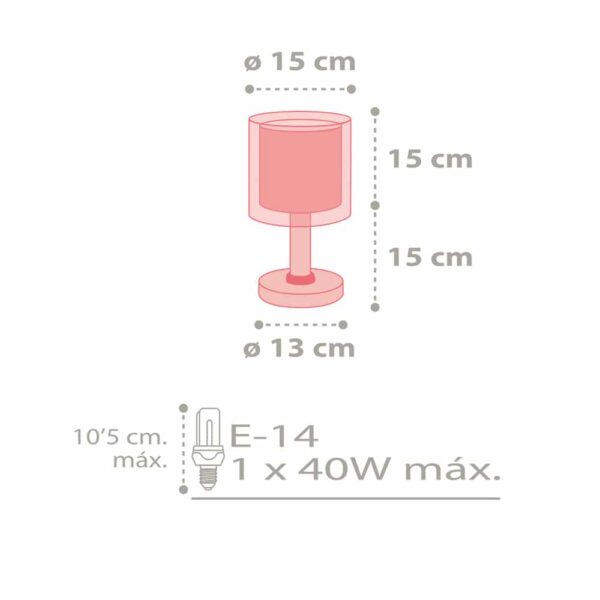 Color Rain κομοδίνου εφηβικό φωτιστικό Ango – 41431