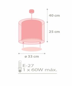 Color Rain κρεμαστό εφηβικό φωτιστικό οροφής Ango – 41432