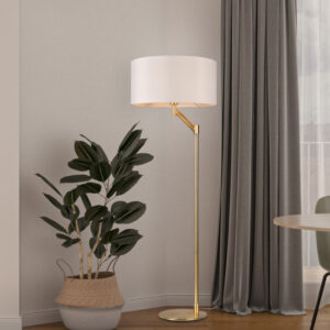 Φωτιστικό Δαπέδου Trio Lighting CASSIO  1x E27 Ορείχαλκος Ματ Μεταλλικό   – 414400108