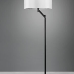 Φωτιστικό Δαπέδου Trio Lighting CASSIO  1x E27 Μαύρο Ματ Μεταλλικό   – 414400132
