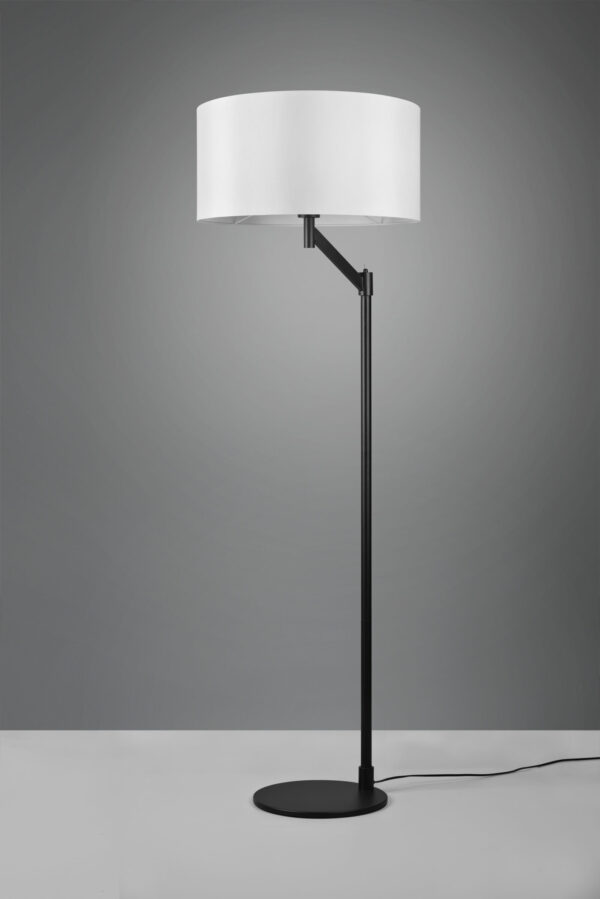 Φωτιστικό Δαπέδου Trio Lighting CASSIO  1x E27 Μαύρο Ματ Μεταλλικό   – 414400132