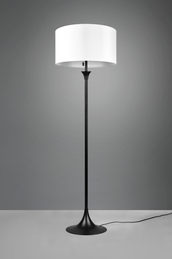 Φωτιστικό Δαπέδου Trio Lighting SABIA  3x E27 Μαύρο Ματ Μεταλλικό   – 415700332