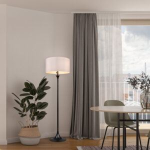 Φωτιστικό Δαπέδου Trio Lighting SABIA  3x E27 Μαύρο Ματ Μεταλλικό   – 415700332
