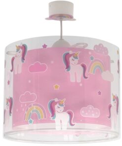 Unicorns παιδικό φωτιστικό οροφής Ango – 41592