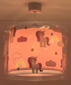 Unicorns παιδικό φωτιστικό οροφής Ango – 41592