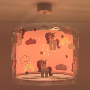 Unicorns παιδικό φωτιστικό οροφής Ango – 41592