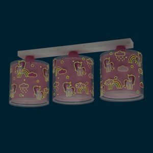 Unicorns τρίφωτο οροφής ράγας Ango – 41593