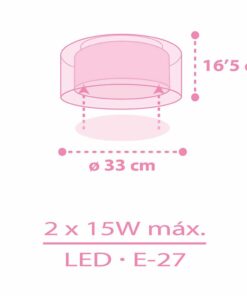 Unicorns πλαφονιέρα οροφής Ango – 41596