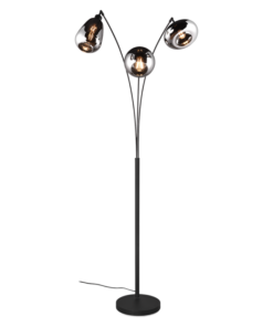 Φωτιστικό Δαπέδου Trio Lighting 3xE14 Μαύρου Χρώματος – 417000332