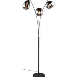 Φωτιστικό Δαπέδου Trio Lighting 3xE14 Μαύρου Χρώματος – 417000332
