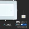 LED Προβολέας 200W V-TAC PRO Samsung Chip  100° 16500lm Μαύρος Αδιάβροχος IP65 Ψυχρό 6400K – 21419