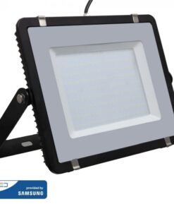 LED Προβολέας 200W V-TAC PRO Samsung Chip 100° 16500lm Μαύρος Αδιάβροχος IP65 Ψυχρό 6400K – 21419