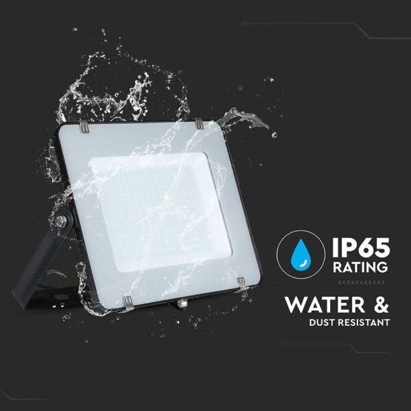 LED Προβολέας 200W V-TAC PRO Samsung Chip  100° 16500lm Μαύρος Αδιάβροχος IP65 Ψυχρό 6400K – 21419