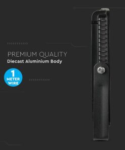 LED Προβολέας 200W V-TAC PRO Samsung Chip 100° 16500lm Μαύρος Αδιάβροχος IP65 Ψυχρό 6400K – 21419