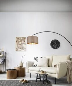 Φωτιστικό Δαπέδου Trio Lighting 1xE27 Καφέ Χρώματος – 419200141