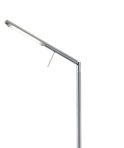 Φωτιστικό Δαπέδου Trio Lighting LED 6W Νίκελ Ματ Μεταλλικό Dimmable 560lm 3000K 420490107