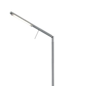 Φωτιστικό Δαπέδου Trio Lighting LED 6W  Νίκελ Ματ Μεταλλικό Dimmable 560lm 3000K  420490107