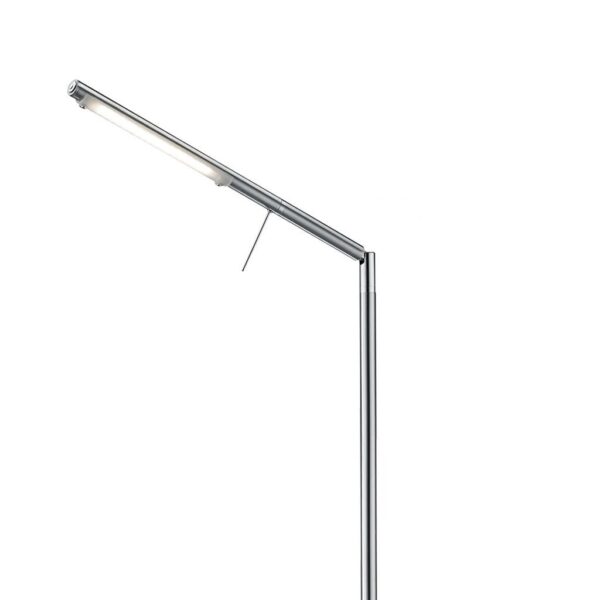 Φωτιστικό Δαπέδου Trio Lighting LED 6W  Νίκελ Ματ Μεταλλικό Dimmable 560lm 3000K  420490107