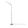 Φωτιστικό Δαπέδου Trio Lighting LED 6W  Νίκελ Ματ Μεταλλικό Dimmable 560lm 3000K  420490107