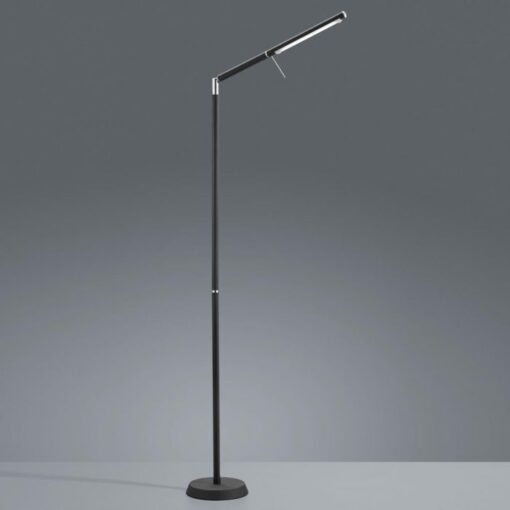Φωτιστικό Δαπέδου Trio Lighting LED 6W  Μαύρο Ματ Μεταλλικό Dimmable 560lm 3000K  420490132