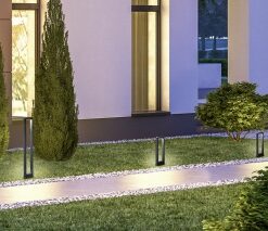 Κολωνάκι Trio Lighting LED 4,5W COB Ανθρακί Αλουμίνιο 450lm 3000K IP54 420760142