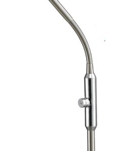 Φωτιστικό Δαπέδου Trio Lighting LED 12W Νίκελ Ματ Μεταλλικό Dimmable 1100lm 3000K 420910107