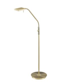 Φωτιστικό Δαπέδου Trio Lighting LED 12W Ορείχαλκος Ματ Μεταλλικό Dimmable 1100lm 3000K 420910108