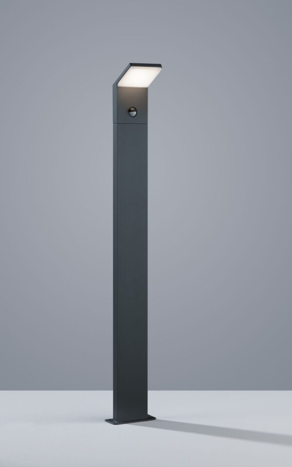 Κολωνάκι Trio Lighting LED 9W  Ανθρακί Αλουμίνιο 900lm 3000K IP54 421169142