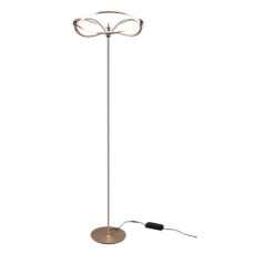 Φωτιστικό Δαπέδου Trio Lighting LED 31W Ορείχαλκος Ματ Μεταλλικό Dimmable 3700lm 3000K 421210108